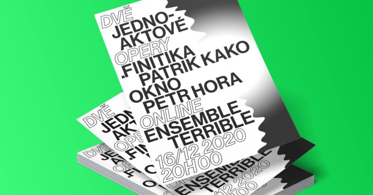 .finitika + Okno. Operní debuty Patrika Kako a&nbsp;Petra Hory