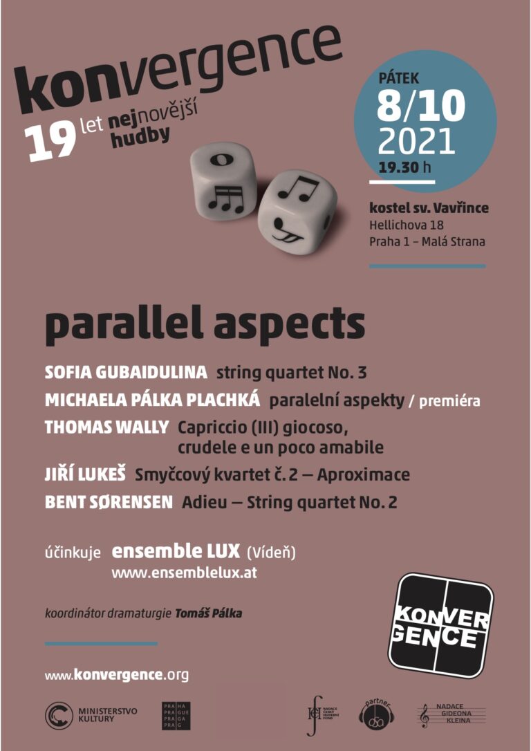 Michaela Pálka Plachká: paralelní aspekty (světová premiéra)