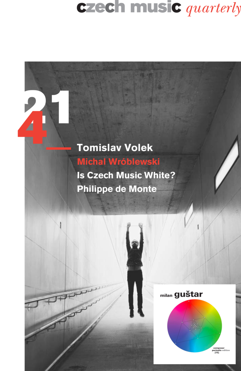 Právě vyšlo nové vydání časopisu Czech Music Quarterly 4/2021