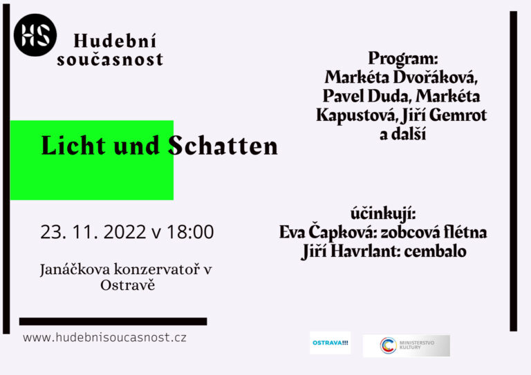 Hudební současnost: nové skladby Pavla Dudy, Markéty Dvořákové a&nbsp;Markéty Kapustové