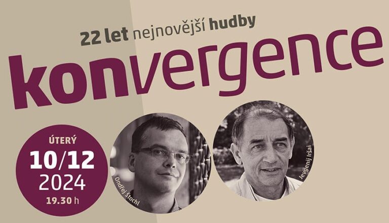 Konvergence: nové skladby Tomáše Pálky a&nbsp;Jiřího Lukeše