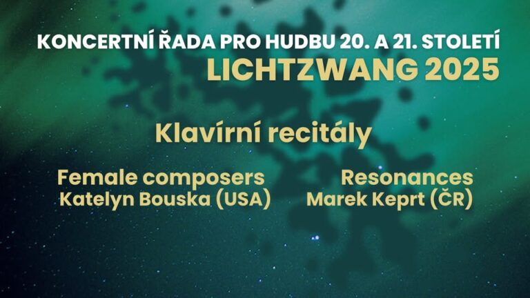 LICHTZWANG: Nové klavírní skladby Ondřeje Štochla a&nbsp;Marka Keprta