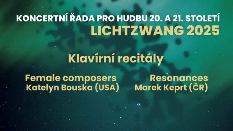 LICHTZWANG: Nové klavírní skladby Ondřeje Štochla a&nbsp;Marka Keprta