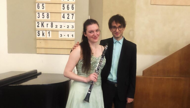 Lukáš Sommer and Jiří Trtík: new pieces for clarinet and piano