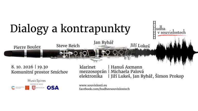 Jan Rybář: a&nbsp;new piece for solo voice and live electronics (world premiere)